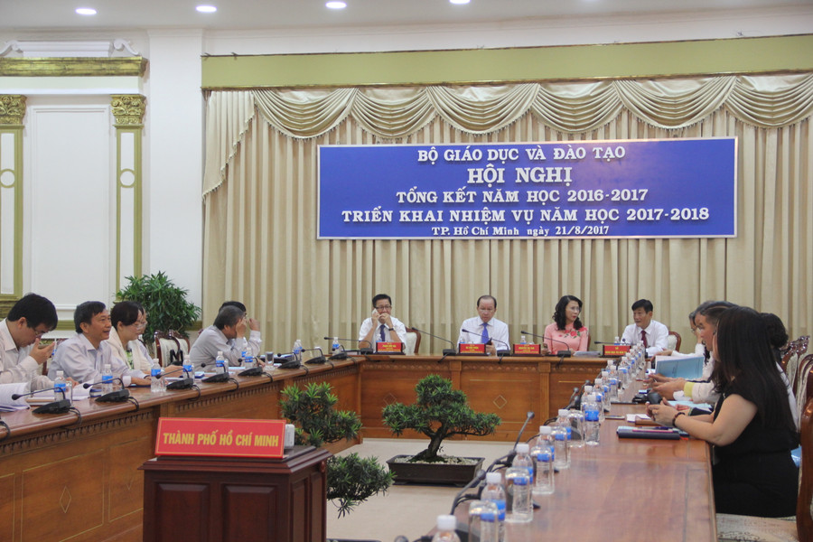 Các đại biểu dự hội nghị tại đầu cầu TPHCM