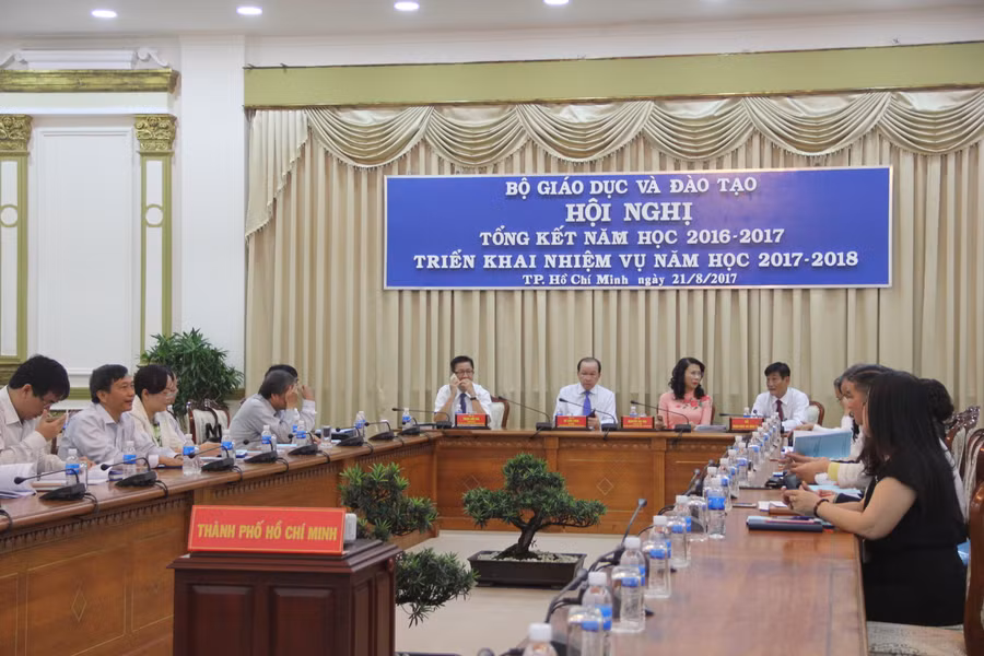 Các đại biểu dự hội nghị tại đầu cầu TPHCM