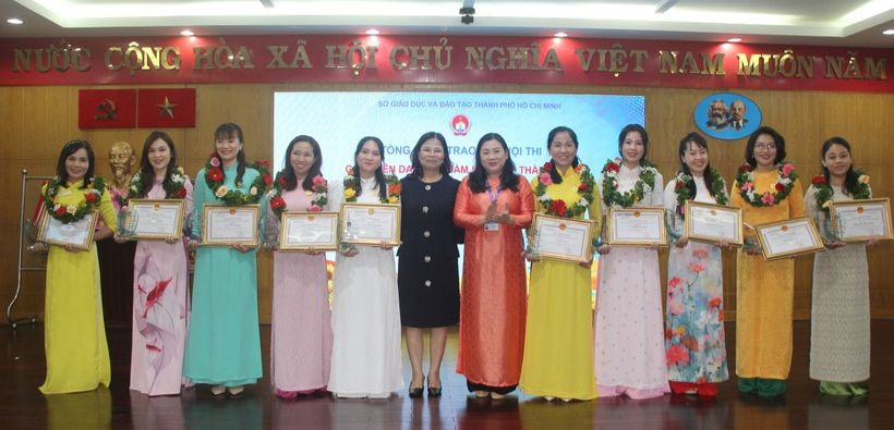 TPHCM tổng kết và trao giải Hội thi giáo viên mầm non dạy giỏi cấp thành phố năm học 2022 - 2023. TPHCM tổng kết và trao giải Hội thi giáo viên mầm non dạy giỏi cấp thành phố năm học 2022 - 2023.