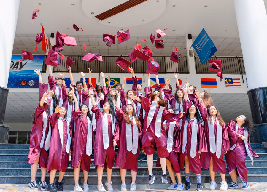 Học sinh tại Hệ thống trường Quốc tế Canada (CISS).