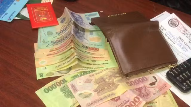 Tang vật của vụ án.