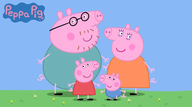 Phim hoạt hình Peppa Pig.