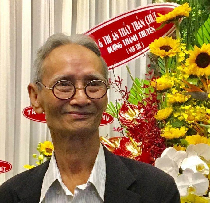 Nhà giáo Ưu tú Trần Chút. Ảnh: FB Trần Lê Hoa Tranh.