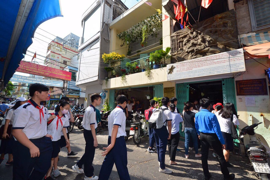 Học sinh di chuyển đến căn số 287/70 đường Nguyễn Đình Chiểu, quận 3