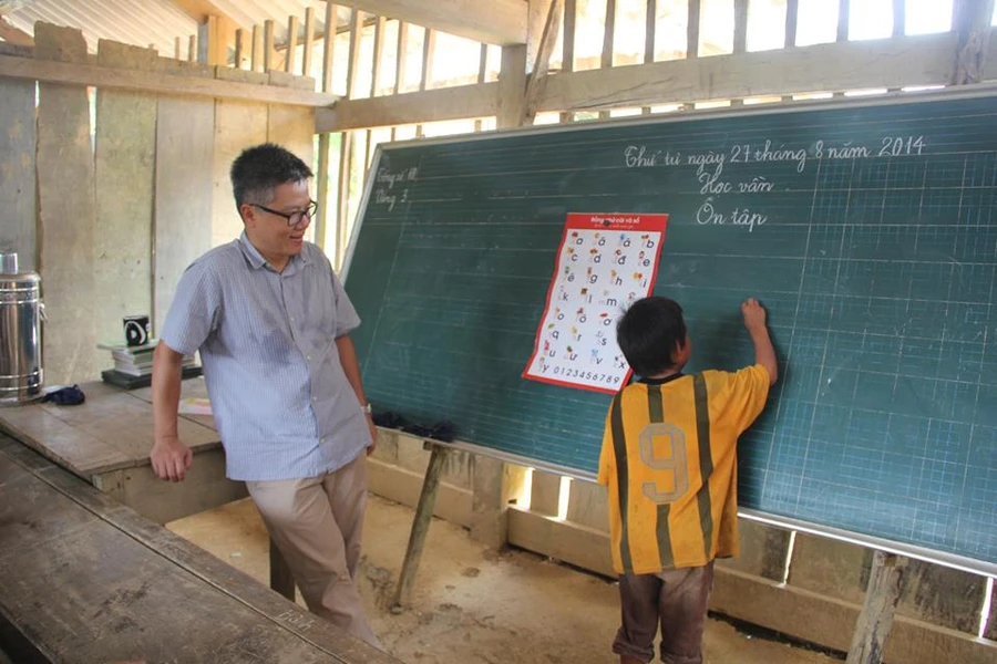 Giáo sư Ngô Bảo Châu là một trong những người tham dự chương trình cầu truyền hình trong "Ngày thầy trò". Ảnh: Internet