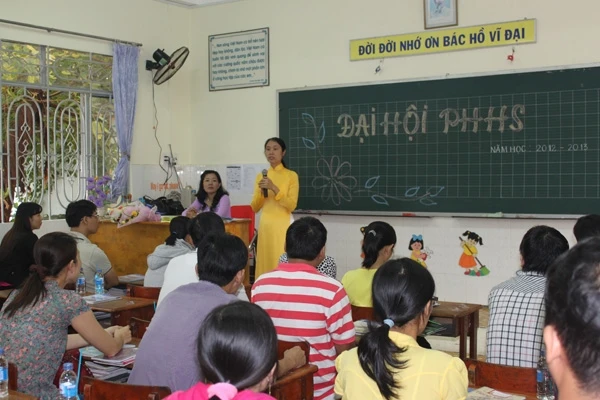 TPHCM: Định hướng nội dung chính họp cha mẹ học sinh đầu năm học