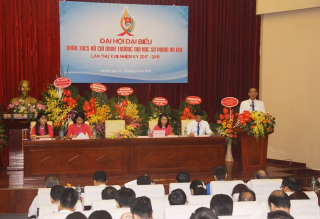 Đại hội đại biểu đoàn thanh niên Trường ĐHSP Hà Nội lần thứ 18, nhiệm kỳ 2017 – 2019 