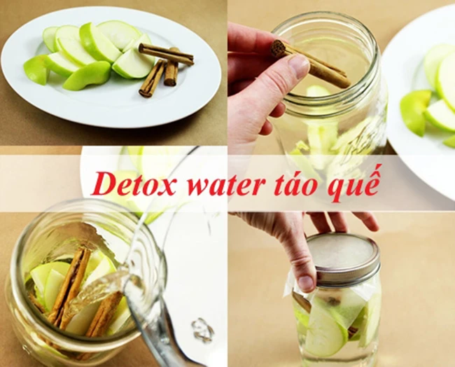 Tự làm 3 loại nước detox giúp da sáng mịn không tì vết