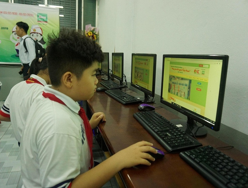 Học sinh tham gia thi phần thi cá nhân ngay trong sáng 30/9 Học sinh tham gia thi phần thi cá nhân ngay trong sáng 30/9