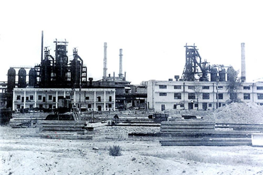 Khu Gang thép Thái Nguyên được khởi công xây dựng ngày 2/9/1960, là “cánh chim đầu đàn” của ngành Luyện kim nước nhà đồng thời là chứng nhân lịch sử hoạt động liên tục hơn 60 năm qua. (Ảnh tư liệu)