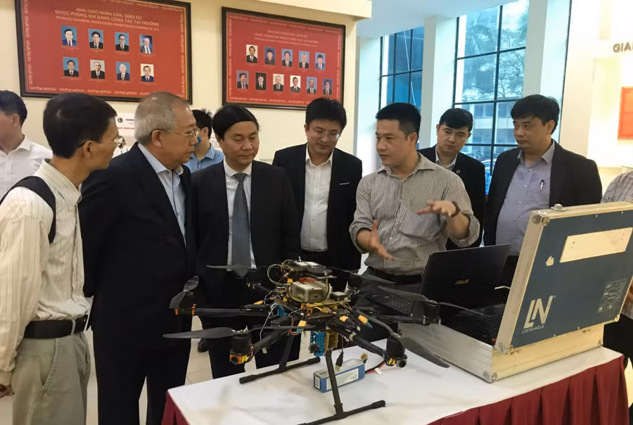 Trường ĐH Giao thông Vận tải có nhiều đóng góp trong các hoạt động nghiên cứu. Ảnh: TG