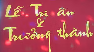 Đổi mới hình thức tổ chức lễ tri ân và trưởng thành