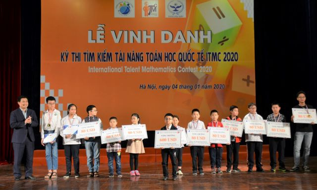 442 HS đạt giải vòng 1 thi Tìm kiếm tài năng Toán học Quốc tế ITMC 2020