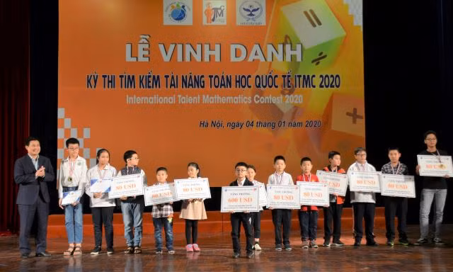 442 HS đạt giải vòng 1 thi Tìm kiếm tài năng Toán học Quốc tế ITMC 2020