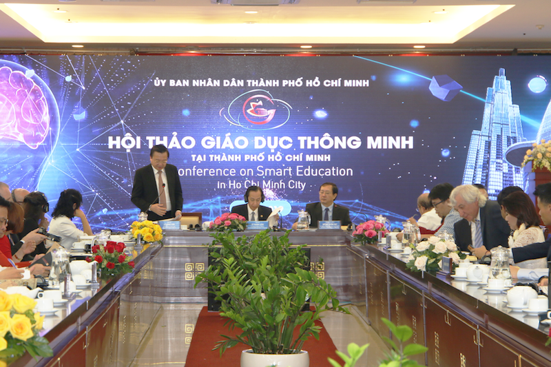 Hội thảo Giáo dục thông minh tại TP.HCM nhận được rất nhiều tham luận của các trường phổ thông, ĐH, doanh nghiệp, các nhà nghiên cứu, chuyên gia, tổ chức trong và ngoài nước. Ảnh minh hoạ.P.Nga Hội thảo Giáo dục thông minh tại TP.HCM nhận được rất nhiều tham luận của các trường phổ thông, ĐH, doanh nghiệp, các nhà nghiên cứu, chuyên gia, tổ chức trong và ngoài nước. Ảnh minh hoạ.P.Nga