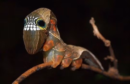 Khiếp sợ loài sâu bướm có mặt hình... sọ người ảnh 6