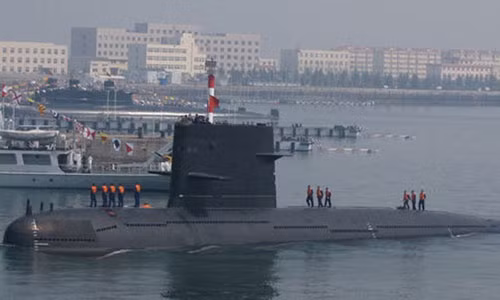 Tàu ngầm tấn công Type 039 của Trung Quốc.