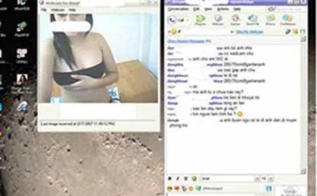 Chat sex - loại hình kiếm tiền mới của các gái bán dâm