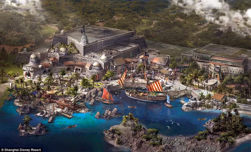 choang ngop khung canh disneyland thuong hai sap khai truong hinh 12