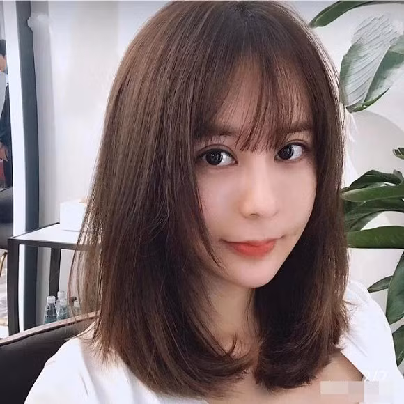 mặt tròn, tóc mái, mặt tròn để tóc mái nào phù hợp, tóc mái hợp cho khuôn mặt tròn