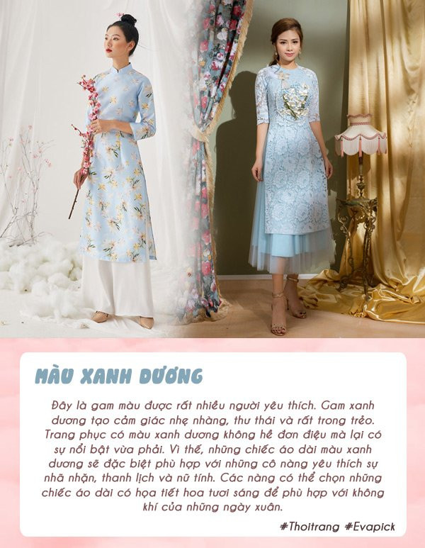 5 gam mau ao dai hop dien choi tet, dam bao chi em co ngay ve ngoai tuoi tre - 6