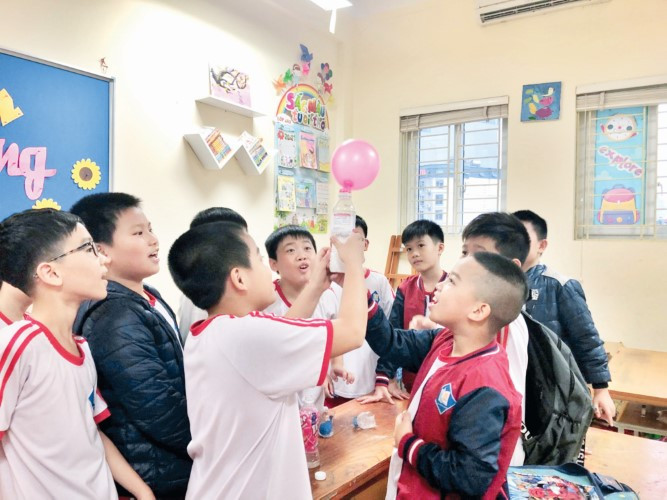 Để có HS giỏi phải có GV giỏi; Để có GV giỏi phải có cán bộ quản lý giỏi.