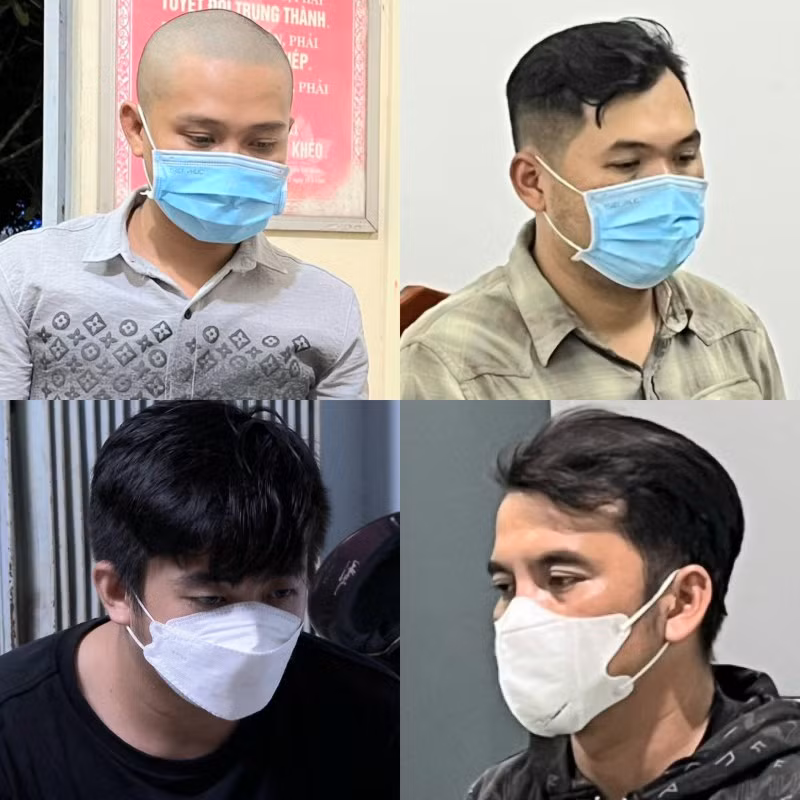 Bốn "đạo chích" tại cơ quan Công an.