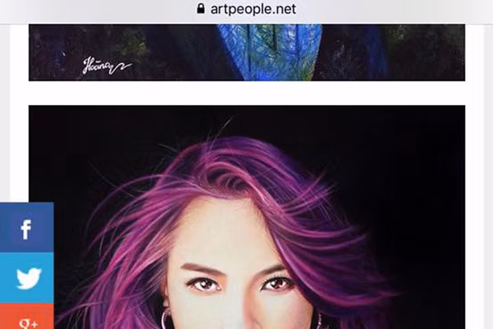 Chàng trai vẽ truyền thần "lên sóng" báo Mỹ