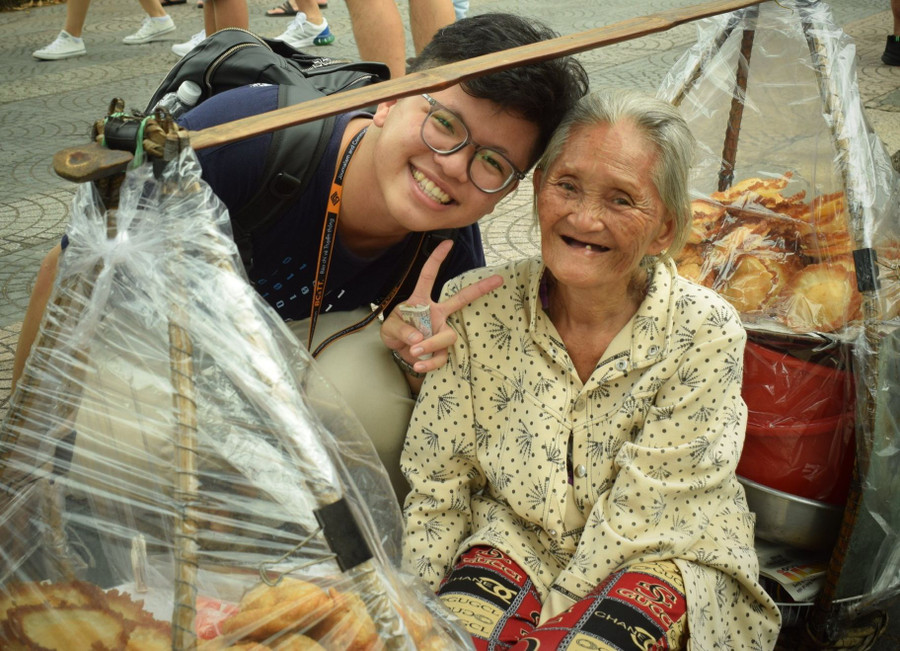 Nguyễn Đỗ Khải - sinh viên năm 2 - Khoa Báo chí và Truyền thông, Trường Đại học Khoa học Xã hội và Nhân văn, Đại học Quốc gia TPHCM. Ảnh: NVCC Nguyễn Đỗ Khải - sinh viên năm 2 - Khoa Báo chí và Truyền thông, Trường Đại học Khoa học Xã hội và Nhân văn, Đại học Quốc gia TPHCM. Ảnh: NVCC