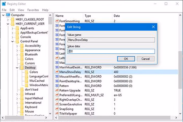 Một số thủ thuật Registry ít ai biết cho Windows 10