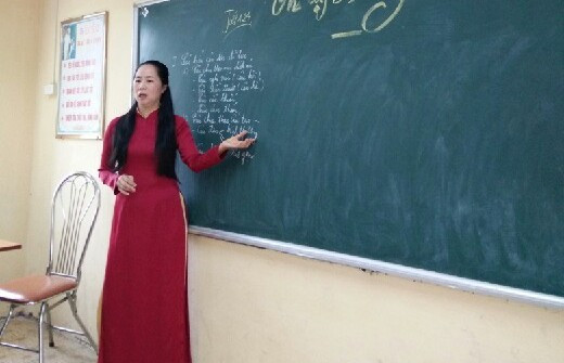 Luôn cháy hết mình trên bục giảng