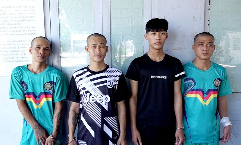 Nhóm anh, em Lương Văn Ngọc. (Ảnh: CACC) Nhóm anh, em Lương Văn Ngọc. (Ảnh: CACC)