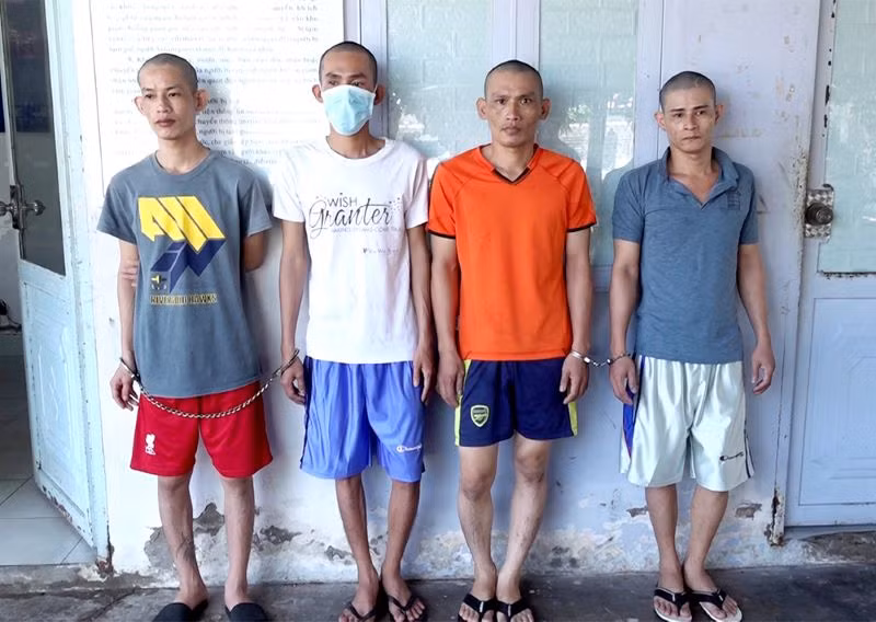 Nhóm anh, em Nguyễn Văn Hai. (Ảnh: CACC)