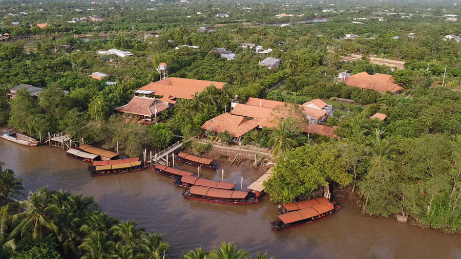 Cụm homestay trên 4 xã cù lao huyện Long Hồ, tỉnh Vĩnh Long.