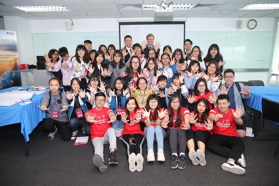 Điểm nhấn của ngày hội trải nghiệm là 10 lớp học tương tác sôi động