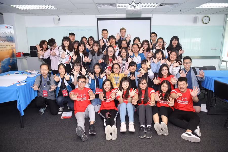 Điểm nhấn của ngày hội trải nghiệm là 10 lớp học tương tác sôi động