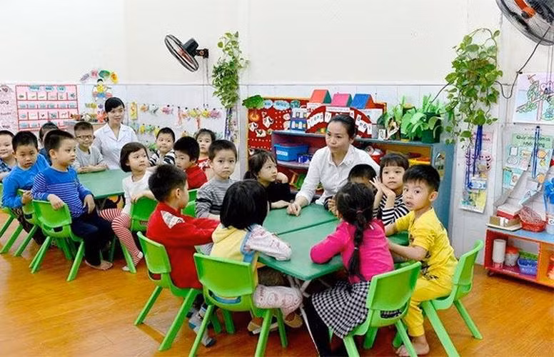 Thu gọn lại các điểm trường trên nguyên tắc thuận lợi cho người dân