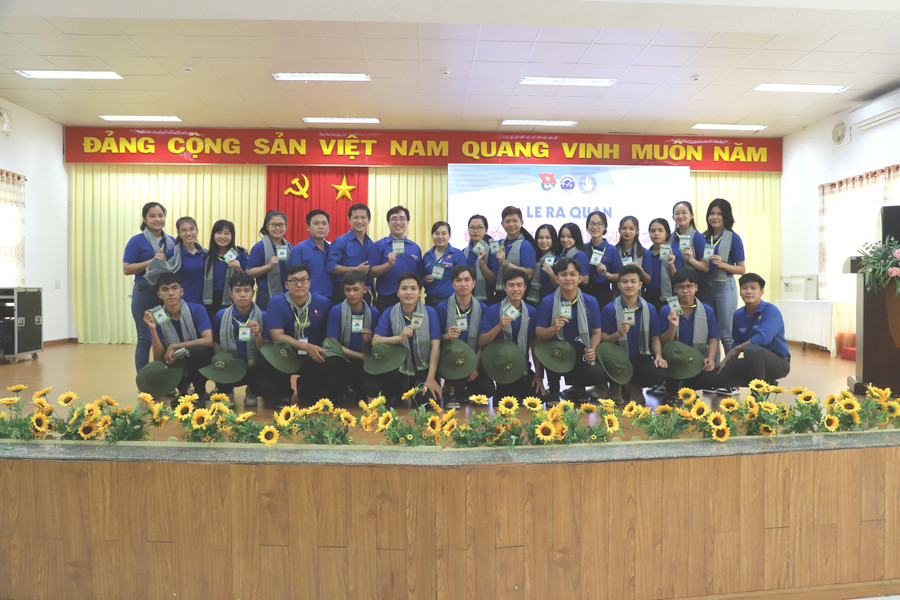 Chiến dịch thanh niên tình nguyện hè Trường ĐH Trà Vinh với nhiều công trình, phần việc ý nghĩa.