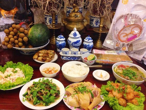 Rằm tháng Bảy: Chị em chia sẻ mâm cỗ cúng Rằm ảnh 4 Rằm tháng 7: Chị em chia sẻ mâm cỗ cúng Rằm - 4