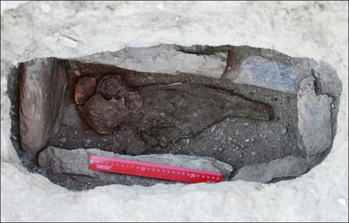 Xác ướp trẻ sơ sinh 1.500 tuổi. Ảnh: Siberian Times information-items-3434-3648-1440642274.j