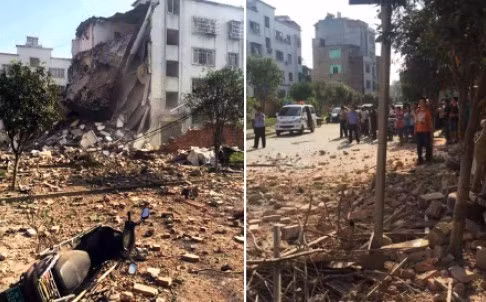 Trung Quốc chấn động vì nổ bom liên hoàn