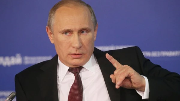 Tổng thống Nga Vladimir Putin phát biểu tại CLB Valdai ở Sochi. Ảnh: Getty Images