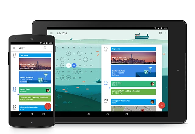 Google ra mắt ứng dụng Calendar hoàn toàn mới