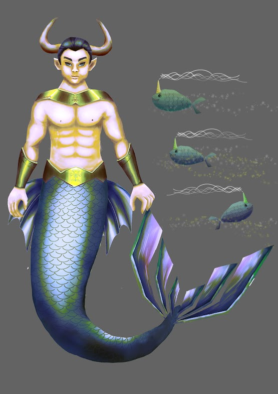 Yết Kiêu của Nguyễn Trần Phương Nhung được lấy từ cảm hứng nhân vật lịch sử Yết Kiêu - vị tướng sông nước đánh bại quân Nguyên. Mô tả nhân vật từ trí tưởng tượng của mình, Phương Nhung Viết: “Sau khi qua đời, ông hóa thân thành người cá và có thể sống được trên cạn, giúp đỡ muôn loài”. Yết Kiêu của Nguyễn Trần Phương Nhung được lấy từ cảm hứng nhân vật lịch sử Yết Kiêu - vị tướng sông nước đánh bại quân Nguyên. Mô tả nhân vật từ trí tưởng tượng của mình, Phương Nhung Viết: “Sau khi qua đời, ông hóa thân thành người cá và có thể sống được trên cạn, giúp đỡ muôn loài”.