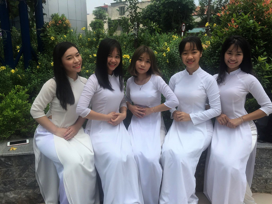 Các tân sinh viên sinh năm 2000 của Trường ĐH Kinh tế quốc dân