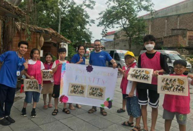 Hoạt động trải nghiệm của CLB Tiếng Anh – Ms Bee do giáo viên Tiếng Anh Trường THCS Phúc Yên, TP Phúc Yên (Vĩnh Phúc) thực hiện.