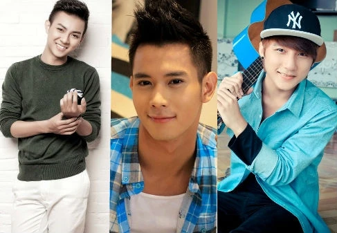 Top mỹ nam showbiz Việt