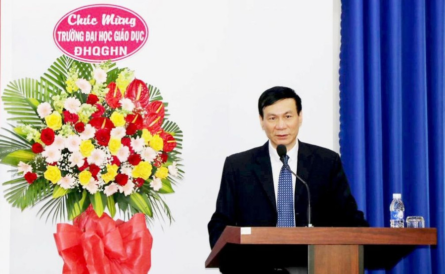 GS.TS Nguyễn Quý Thanh, Hiệu trưởng Trường ĐH Giáo dục (ĐHQG Hà Nội).