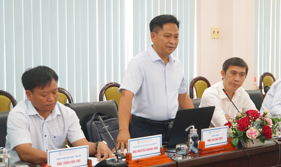 ThS Cao Dao Thép - Phó Hiệu trưởng trường ĐH Đồng Tháp. Ảnh: Mạnh Tùng ThS Cao Dao Thép - Phó Hiệu trưởng trường ĐH Đồng Tháp. Ảnh: Mạnh Tùng