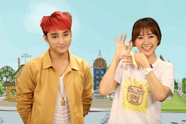 Tham gia thử thách cùng Hari Won và Sơn Tùng lần này là những người bạn bò sát đáng yêu. hari-won-noi-mau-ghen-doi-son-tung-m-tp-hon-2